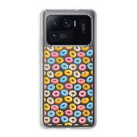 Pink donuts: Xiaomi Mi 11 Ultra Transparant Hoesje Pink donuts: Xiaomi Mi 11 Ultra Transparant Hoesje