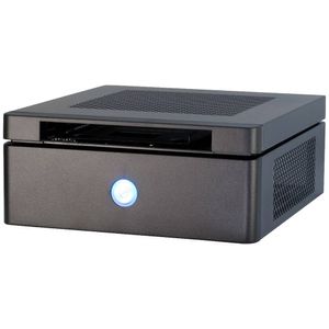 Inter-Tech ITX-603 Mini-tower PC-behuizing Zwart