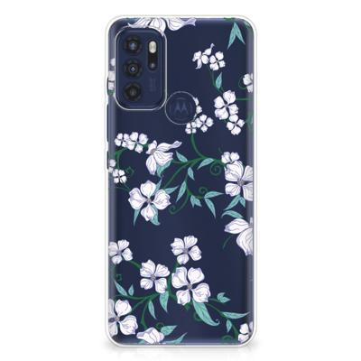 Motorola Moto G60s Uniek | TPU Case | Blossom White