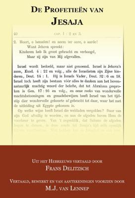 De Profetieën van Jesaja (Paperback)