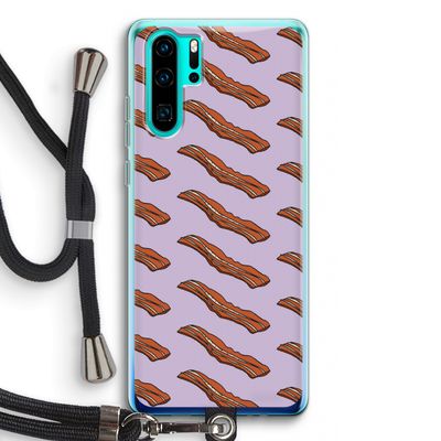 Bacon to my eggs #2: Huawei P30 Pro Transparant Hoesje met koord