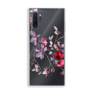 Mooie bloemen: Samsung Galaxy Note 10 Plus Transparant Hoesje