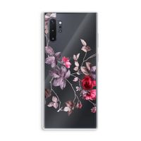 Mooie bloemen: Samsung Galaxy Note 10 Plus Transparant Hoesje