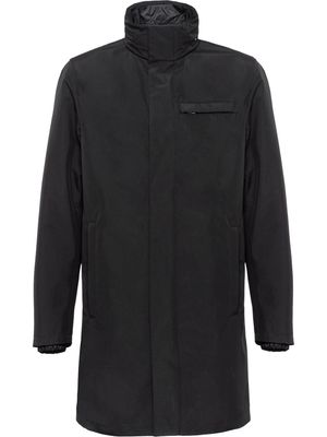 Prada imperméable mi-long classique - Noir