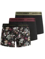 Jack & Jones 3-Pack heren boxershorts - Microfiber -  Jac Flower