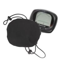 Beschermhoes voor stuurdisplay E-bike Mirage - trekkoord met gespen max.11x 8 cm - zwart