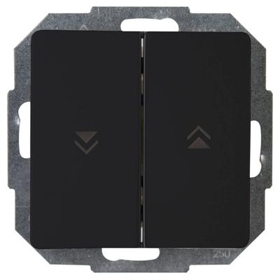 Lyora Jaloezie schakelaarParis zwart - 651550080