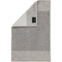 Cawö Cawo Two-Tone Gastendoekje Platina 30x50