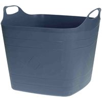 Bathroom solutions Flexibele kuip - blauw - 40 liter - emmer - wasmand - Wasmanden - thumbnail