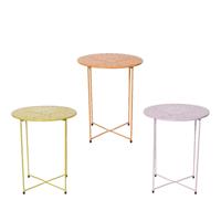 Bijzettafel binnen ijzer H48cm Bijzettafel binnen ijzer H48cm