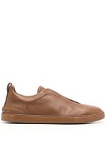 Zegna baskets Triple Stitch - Marron