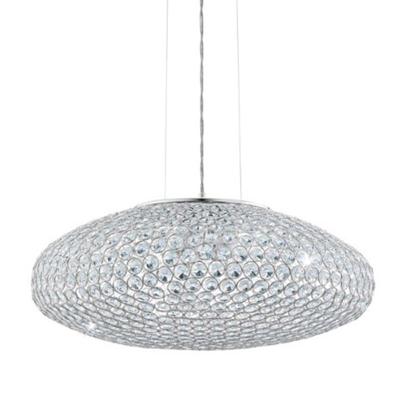 Eglo Kristallen hanglampClemente 54cm metaalgrijs - 95287