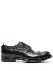 Officine Creative richelieus Balance 004 en cuir - Noir