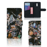 OPPO Reno Telefoonhoesje met foto Badges - thumbnail