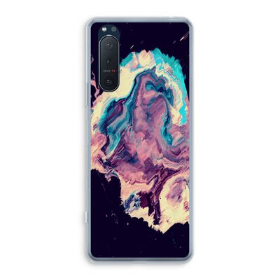 Cosmic Silence: Sony Xperia 5 II Transparant Hoesje