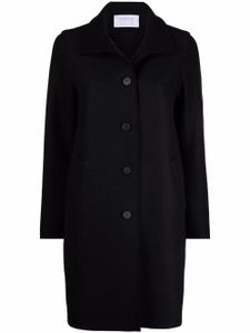 Harris Wharf London manteau mi-long à simple boutonnage - Noir