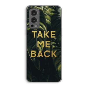 Take me back: OnePlus Nord 2 5G Transparant Hoesje