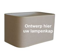 Lampenkap op maat Milano Ronde Hoek - thumbnail