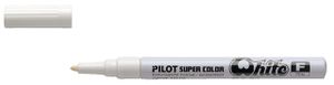 Viltstift PILOT Super SC-W-F lakmarker rond wit 1mm