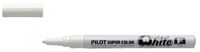 Viltstift PILOT Super SC-W-F lakmarker rond wit 1mm - thumbnail