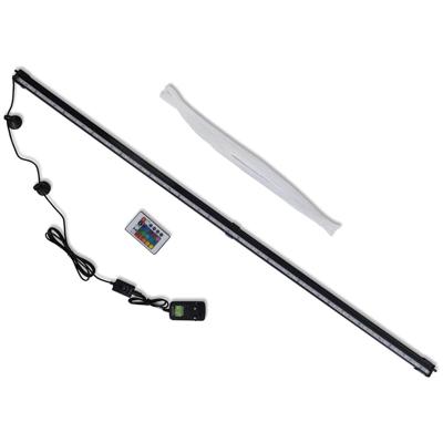 VidaXL Led-aquariumlamp met bubbels rgb 107 cm