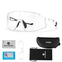 Rockbros 10172 UV400 witte fotochromatische fietsbril Rockbros 10172 UV400 witte fotochromatische fietsbril