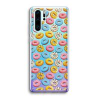 Pink donuts: Huawei P30 Pro Transparant Hoesje