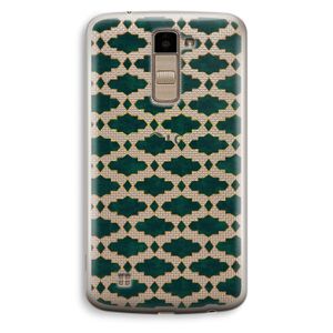 Moroccan tiles: LG K10 (2016) Transparant Hoesje