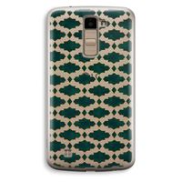 Moroccan tiles: LG K10 (2016) Transparant Hoesje