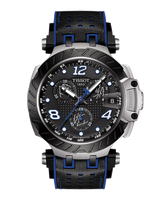Horlogeband Tissot T1154172705703 / T603045144 Rubber Zwart 21mm