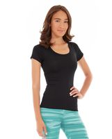 Desiree Fitness Tee-XL-Black