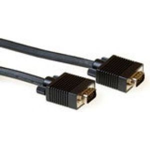 ACT 30 meter High Performance VGA kabel male-male zwart