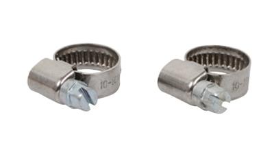 Kirchhoff Slangklem 9 mm bandbreedte, RVS, 10-16 mm, voor 3/8" (2x) - 987370155