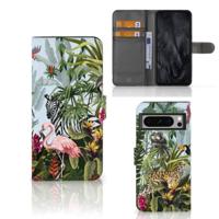 Telefoonhoesje | Met pasjeshouder | voor Google Pixel 8 Pro Jungle Telefoonhoesje | Met pasjeshouder | voor Google Pixel 8 Pro Jungle