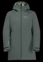 Jack wolfskin Heidelstein Winterjas Dames Slate Green XL