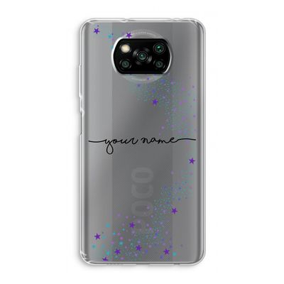 Sterren: Xiaomi Poco X3 NFC Transparant Hoesje