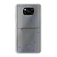 Sterren: Xiaomi Poco X3 NFC Transparant Hoesje