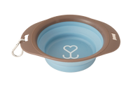 VoorMijnDier opvouwbare petbowl voor hond en kat 20.5 x 15.5 cm