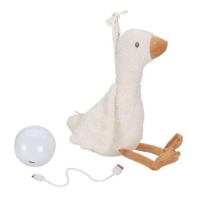 Little Dutch Newborn Naturals Licht & Geluid knuffelgans