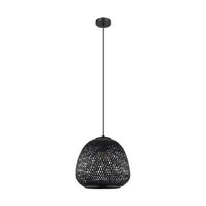 EGLO Dembleby 1 - Hanglamp - E27 - Ø 32 cm - Zwart