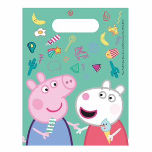 Peppa Pig Uitdeelzakjes (6st)