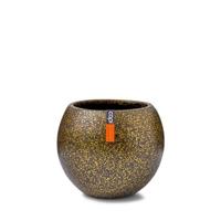 Capi Europe Vaas bol Terrazzo Gold - 10x9 - Goud