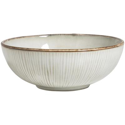 Leen Bakker - Pastabord Sophie Naturel Ø16,5 Cm - Stoneware - Beige