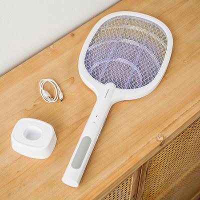 2-in-1 Oplaadbare Insectenracket met Uv-licht Elecfly InnovaGoods