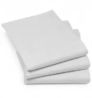 12 Stuks - Dames zakdoeken Luxe wit - Stoffen katoenen zakdoek 100% katoen