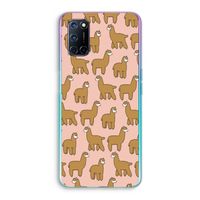 Alpacas: Oppo A52 Transparant Hoesje