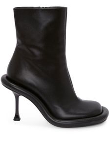 JW Anderson bottines Bumper en cuir - Noir