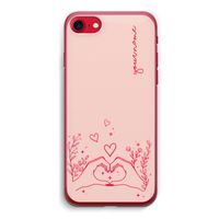 Love is in the air: iPhone SE 2020 Transparant Hoesje