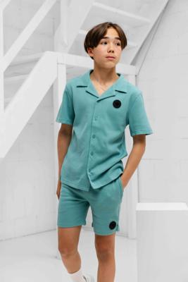 Black Bananas Waffle Zomerset Kids Groen - Maat 128 - Kleur: Groen | Soccerfanshop