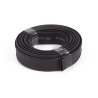 Krimpkous - 2MM x 5 M - zwart - krimpkousen - kabels isoleren/binden   -